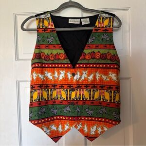 1990s vintage Halloween vest size medium